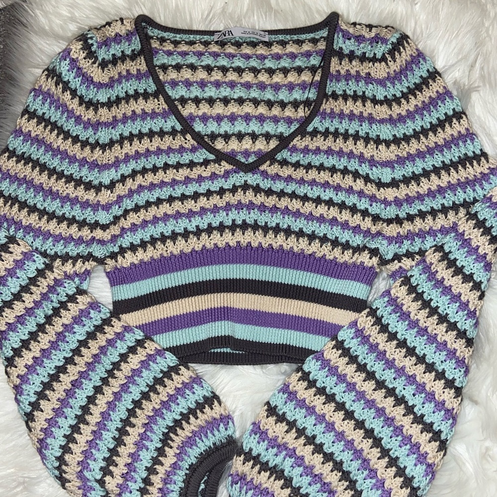 Zara Crop Sweater